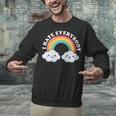 I Hate Everybody Rainbow Sarcastic Grumpy Introvert Unisex Sweatshirt I Hate Everybody Rainbow Sarcastic Grumpy Introvert Unisex Sweatshirt
