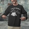 I Hate People Introvert Sarcastic I Love Camping Unisex Sweatshirt I Hate People Introvert Sarcastic I Love Camping Unisex Sweatshirt