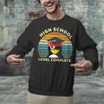 High School Level Complete Graduation Senior Students Unisex Sweatshirt