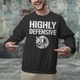 Highly Defensive Armadillo Shield Introvert Boundaries Unisex Sweatshirt
