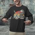 Hockey And Tacos Retro Nostalgia Lovers Unisex Sweatshirt