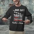 Homeland Security Degree Graduation Film Clapper Unisex Sweatshirt