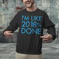I'm Like 2018 Done High School Grad Graduation Shirt Unisex Sweatshirt