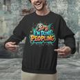 I'm Done Peopling Introvert Sloth Unisex Sweatshirt I'm Done Peopling Introvert Sloth Unisex Sweatshirt