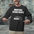 Industrial Degree Loading Student Graduation Unisex Sweatshirt