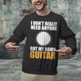 Introvert Guitarist Only Need Guitar Enjoy Acoustic Music Unisex Sweatshirt Introvert Guitarist Only Need Guitar Enjoy Acoustic Music Unisex Sweatshirt