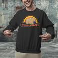 Introvert Me Happy Retro Sunset Capybara Tee Unisex Sweatshirt Introvert Me Happy Retro Sunset Capybara Tee Unisex Sweatshirt