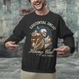 Introvert Hiking Club Antisocial Overthinking Anxiety Unisex Sweatshirt
