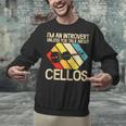 Im An Introvert Unless You Talk About Cellos Unisex Sweatshirt Im An Introvert Unless You Talk About Cellos Unisex Sweatshirt