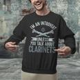 Im An Introvert Unless You Talk About Clarinets Unisex Sweatshirt Im An Introvert Unless You Talk About Clarinets Unisex Sweatshirt