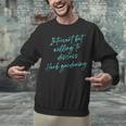 Introvert But Willing To Discuss Herb Gardening Unisex Sweatshirt