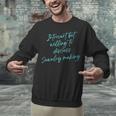 Introvert But Willing To Discuss Jewelry Making Unisex Sweatshirt