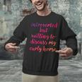 Introverted Willing To Discuss Curly Horse Introvert Unisex Sweatshirt Introverted Willing To Discuss Curly Horse Introvert Unisex Sweatshirt