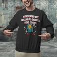 Introverted But Willing To Discuss Video Games Introvert Unisex Sweatshirt Introverted But Willing To Discuss Video Games Introvert Unisex Sweatshirt