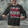 Introverts I May Look Calm But In My Head Unisex Sweatshirt Introverts I May Look Calm But In My Head Unisex Sweatshirt