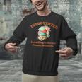 Introvert's Passion For French Patisserie Macarons Unisex Sweatshirt Introvert's Passion For French Patisserie Macarons Unisex Sweatshirt