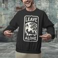 Introvert's Peaceful Solitude Graphic Leave Alone Quiet Unisex Sweatshirt
