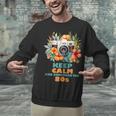 Keep Calm And Remember The 80s Retro Vintage Nostalgia Unisex Sweatshirt