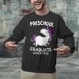 Kids Class Of 2018 Unicorn Preschool Graduation For Girls Unisex Sweatshirt