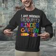 Kids Kindergarten Graduation Class Of 2021 Shirt I Just Graduated Unisex Sweatshirt