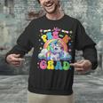 Kids Miss Pre-K Grad Graduation Cute Unicorn Rainbow Girls Unisex Sweatshirt