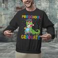 Kids Preschool Graduate T-Rex Dinosaur Preschool Graduation Unisex Sweatshirt