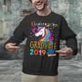 Kids Unicorn Kindergarten Graduation Graduate Shirt Unisex Sweatshirt