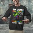 Kindergarten Graduate 2025 Kindergarten Graduation Dino Trex Unisex Sweatshirt