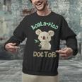 Koala Doctor Shirt Med Student Graduation Idea Unisex Sweatshirt