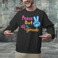 Last Day Of School Peace Out Grade 4 Graduation Kids Unisex Sweatshirt