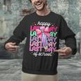 Last Day Of School Shirt Coquette Bow School Graduation Unisex Sweatshirt