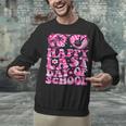 Last Day Of School Teacher Students School Graduation Groovy Unisex Sweatshirt