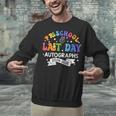 Last Day Of School Year 2025 Preschool Autograph Graduation Unisex Sweatshirt