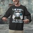 Last Days Of School Graduation Kindergarten Gamer Boys Kids Unisex Sweatshirt