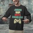 Level Complete Jr High School Graduation Grad SloganShirt Unisex Sweatshirt