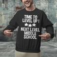 Level Up Middle School 5th Grade Graduation Party Unisex Sweatshirt