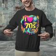 I Love The 70s Retro Cassette Roller Vinyl Nostalgia Vibes Unisex Sweatshirt I Love The 70s Retro Cassette Roller Vinyl Nostalgia Vibes Unisex Sweatshirt