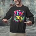 I Love The 70s Vintage Cassette Roller Vinyl Nostalgia 70s Unisex Sweatshirt