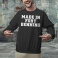 Made In Fort Benning Basic Training Recruit Graduation Unisex Sweatshirt