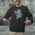 Manatee Reading Book Bookworm Manatees Ocean Animal Lover Unisex Sweatshirt Manatee Reading Book Bookworm Manatees Ocean Animal Lover Unisex Sweatshirt