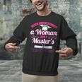 Master University Degree Master Graduation Party Girl Unisex Sweatshirt