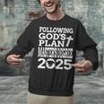 Masters Degree Graduation 2025 Christian MSW MPH MBA Unisex Sweatshirt