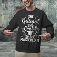 Masters Degree Graduation Art For Women Girl Masters Degree Unisex Sweatshirt