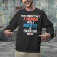 Masters In Education Degree Graduation Women MeD Unisex Sweatshirt