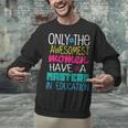 Masters In Education Degree Graduation Women MeD Unisex Sweatshirt