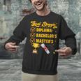Master's Thesis Passed Goal Digger Master's Graduation Unisex Sweatshirt