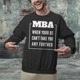 MBA Graduation Unisex Sweatshirt