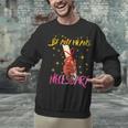 By Any Means Necessary Graduation HBCU Educated Girl Unisex Sweatshirt