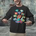 Memes Speak Louder Introvert Anti People Meme Lovers Quiet Unisex Sweatshirt