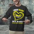 In My Memory Of My Aunt ENDOMETRIOSIS AWARENESS Unisex Sweatshirt